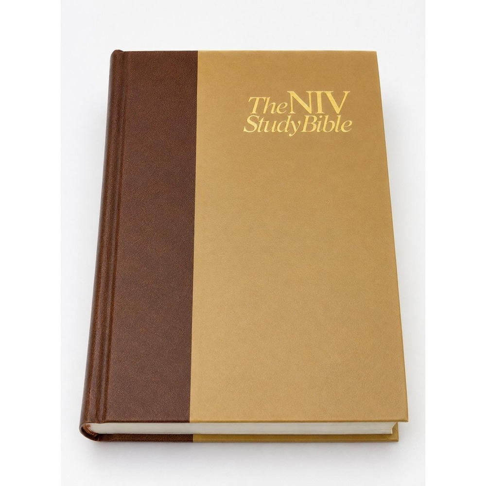 NIV Study Bible 1986 Fourth Printing Zondervan Hardcover Kenneth Barker Vintage